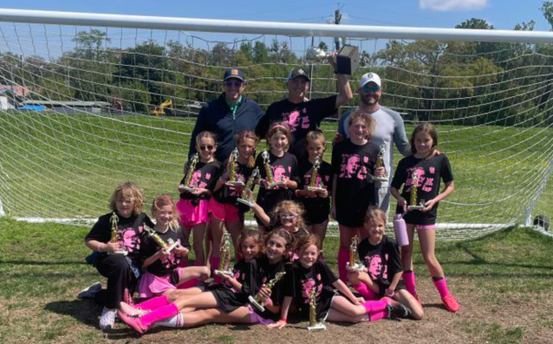 U10 Girls Soccer Champs - Ready For It