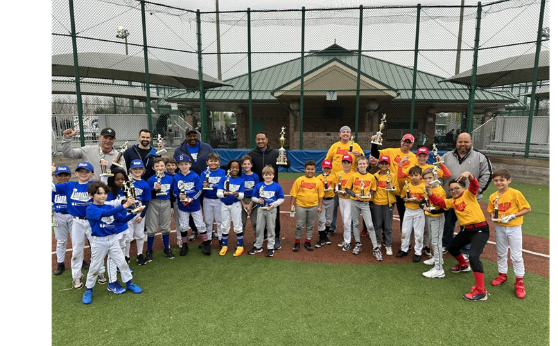 9/10 Champs (Blue- Dodgers) and Runners up 