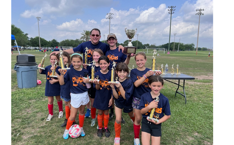 U10G Soccer Champs - The Crushers