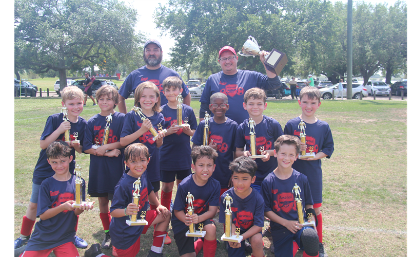 U10B Soccer Champs - Arsenal