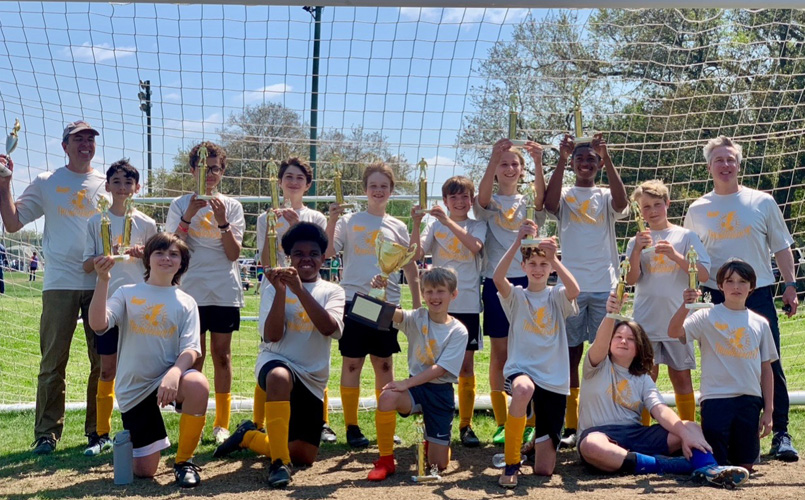 U13 Boys Soccer Champs - Thunderbolts