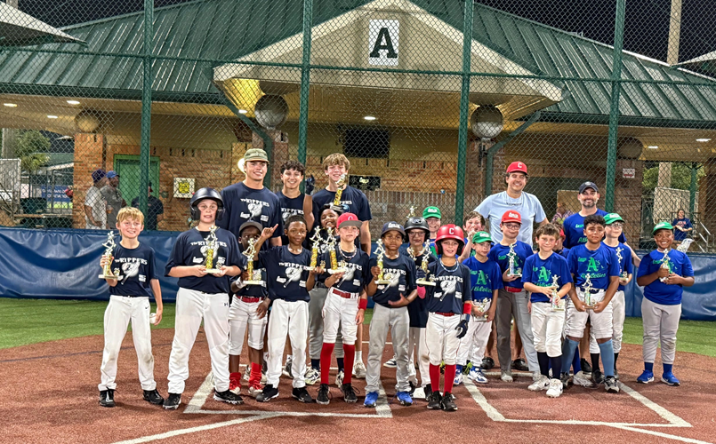 9/10 baseball Champs- The Rippers  Runners Up - Athletics