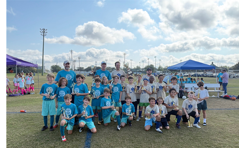 U10. Boys Soccer: Champs - La Galaxy  Runners Up - Swarm
