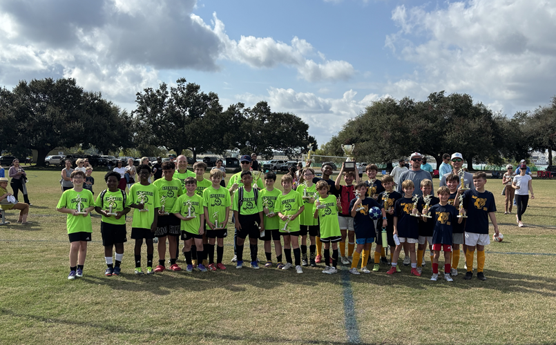 U13 Boys Soccer: Champs - Jaguars  Runners Up - Grenades